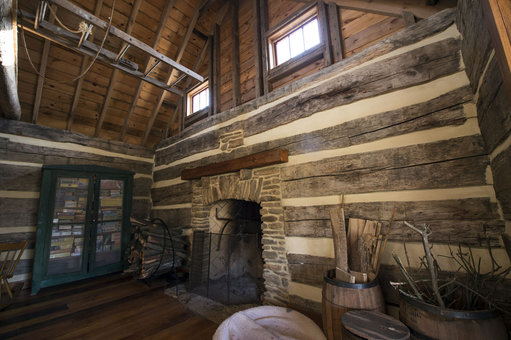 Restored Log Cabin